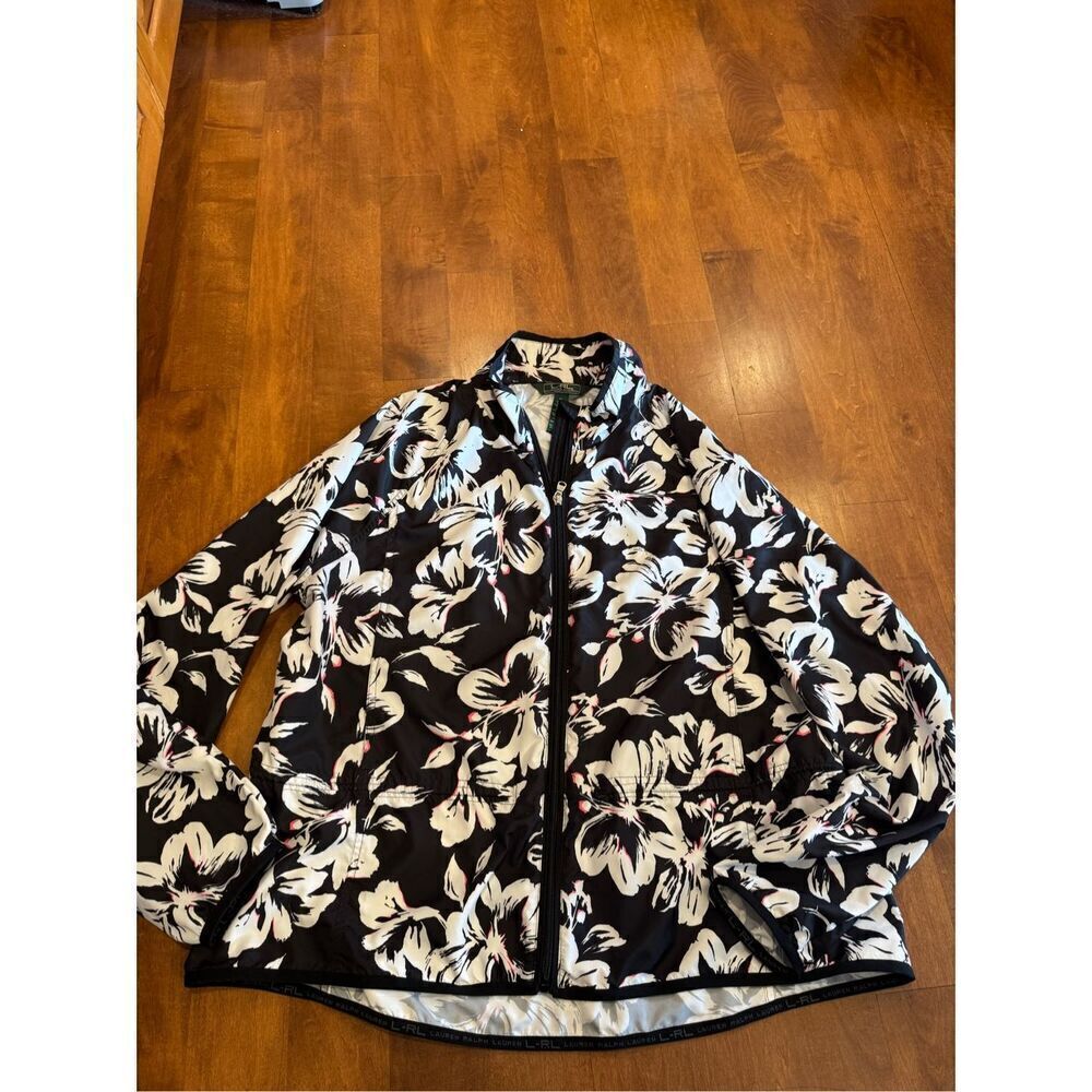 Woman’s Lauren by Ralph Lauren light spring jacket size extra large